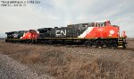 CN AC44C6M 3321 and ET44AC 3290